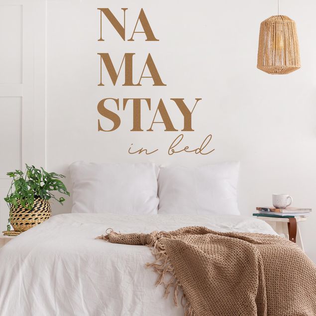 Wall sticker plain colour - Namastay In Bed