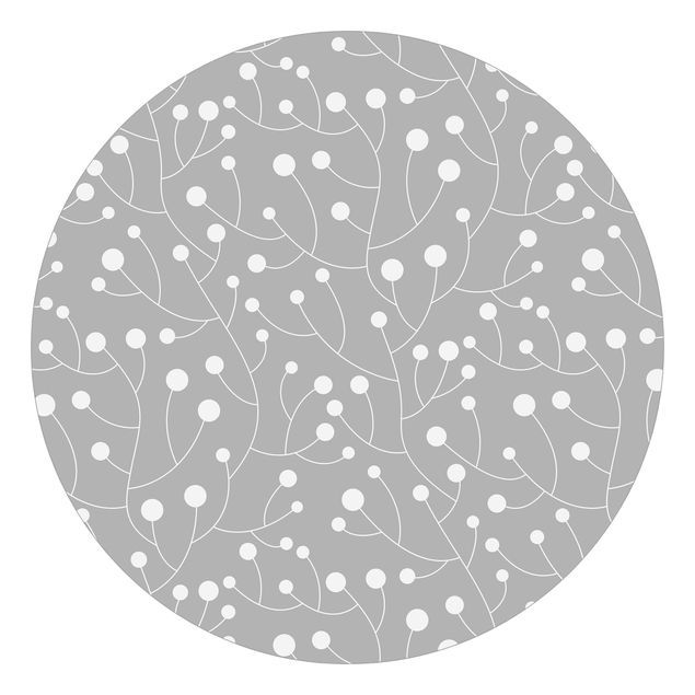 Wallpapers patterns Natural Pattern Growth With Dots On Grey