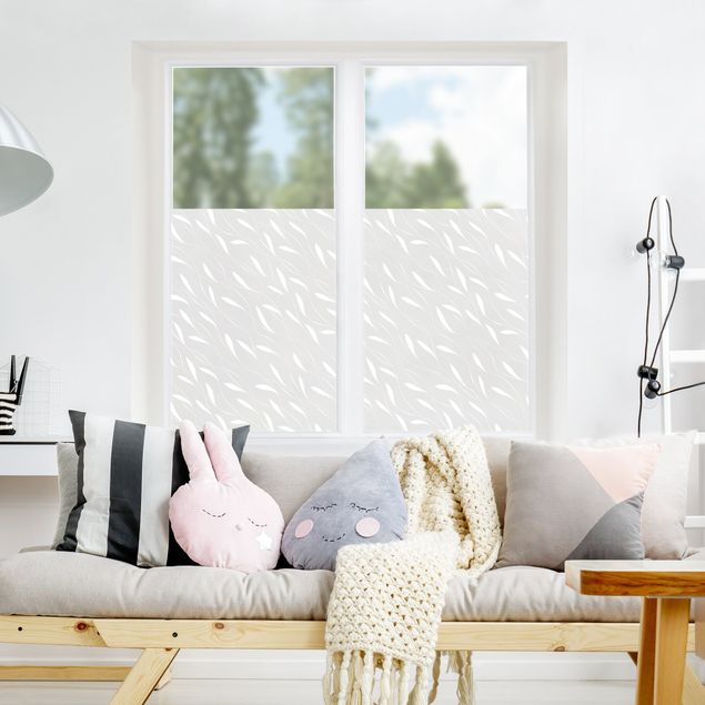 Privacy window film Natural Pattern Breath Of Wind