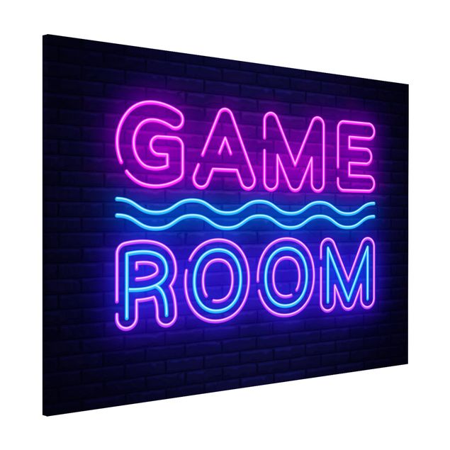 Magnet boards sayings & quotes Neon Text Game Room