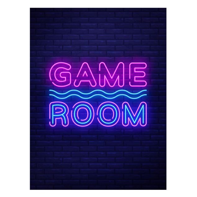 Prints quotes Neon Text Game Room
