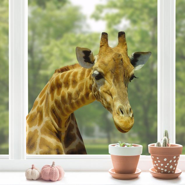 Kids room decor Curious Giraffe