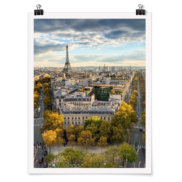Prints modern Nice day in Paris