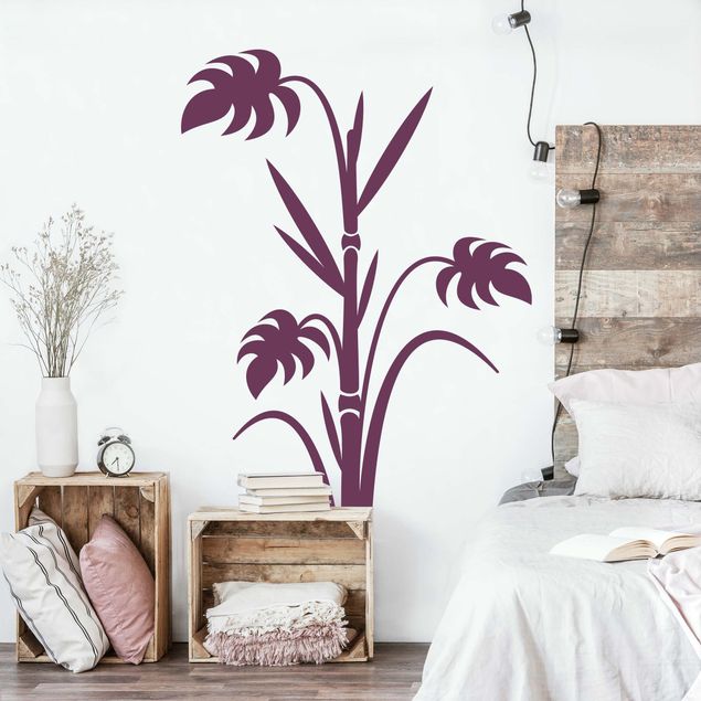 Wall decal forest No.359 bamboo fern