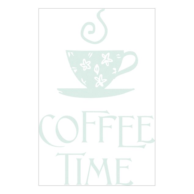 Window decals No.SF951 coffee time 1