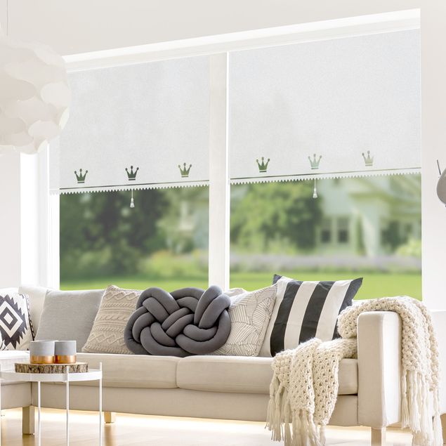 Frosted glass film No.UL465 Royal Curtain