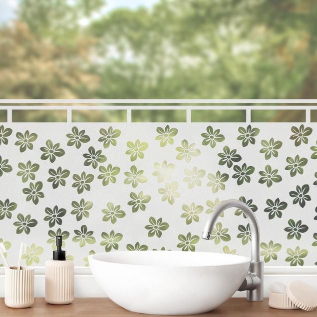 Kitchen No.UL7 Scattering Flowers Curtain I