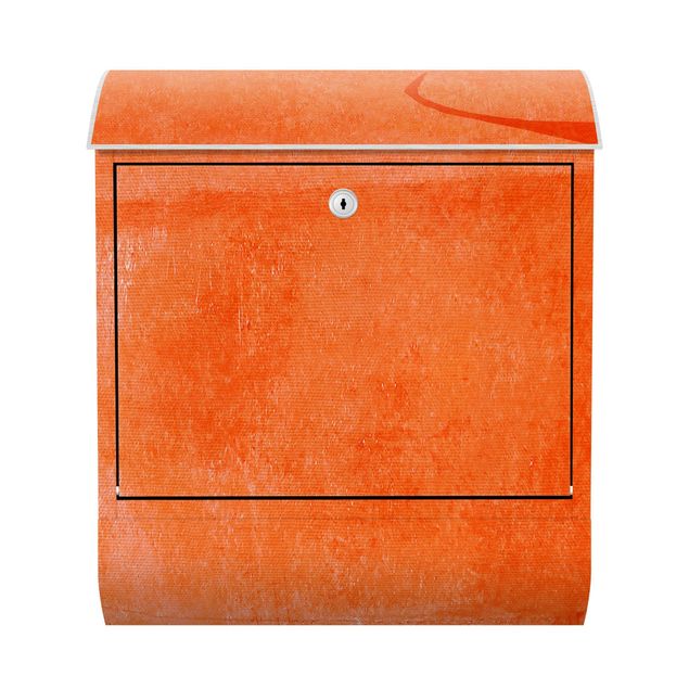 Letterboxes orange Orange Bull