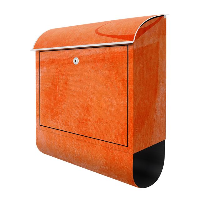 Mailbox Orange Bull