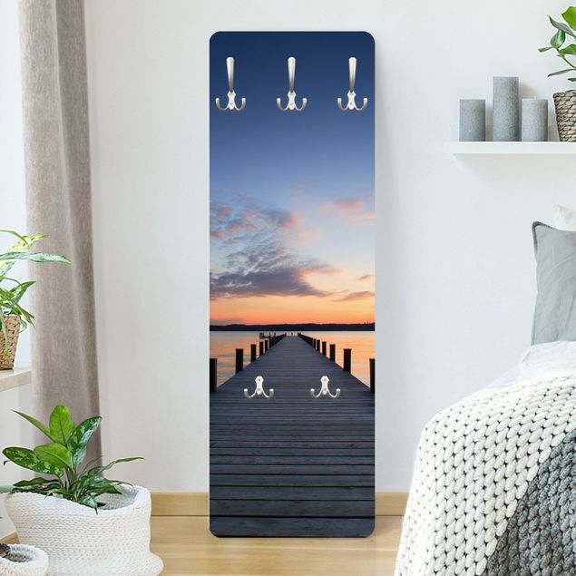 Wall mounted coat rack landscape Place Of Silence