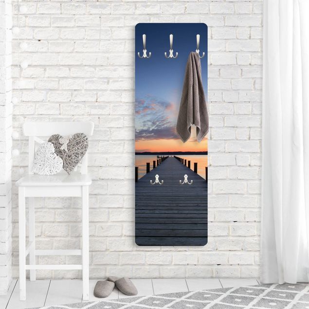 Wall mounted coat rack beach Place Of Silence