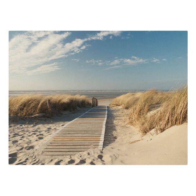 Canvas prints dunes Baltic Sea Beach