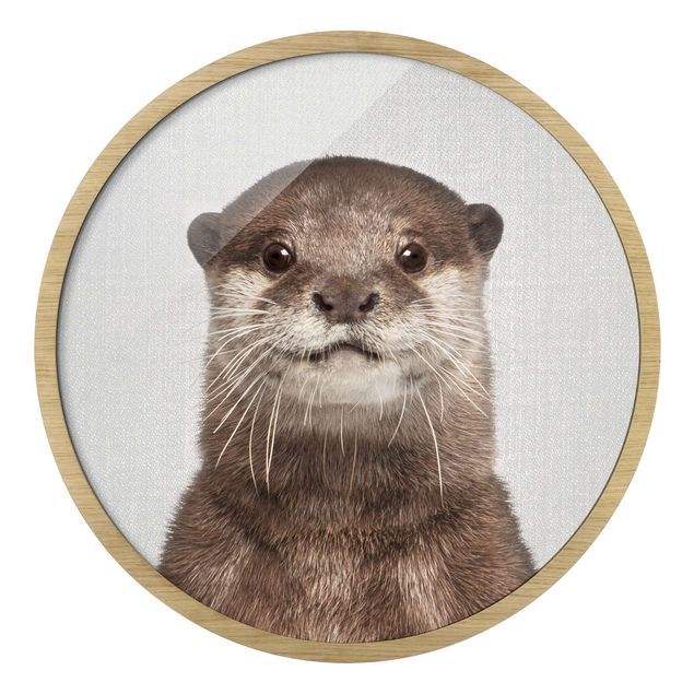 Black and white framed pictures Otter Oswald