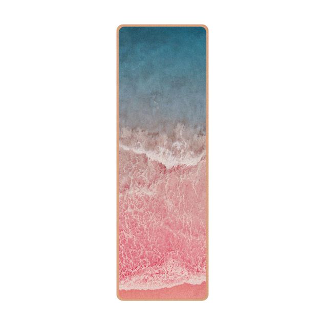 Yoga mat - Ocean In Pink