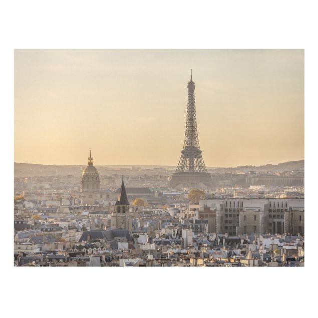 Skyline prints Paris at Dawn