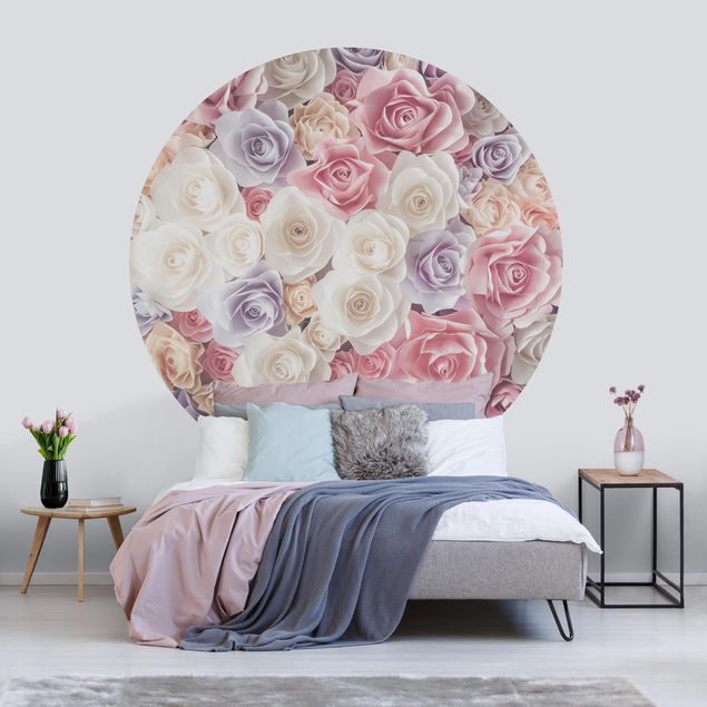 Wallpapers rose Pastel Paper Art Roses