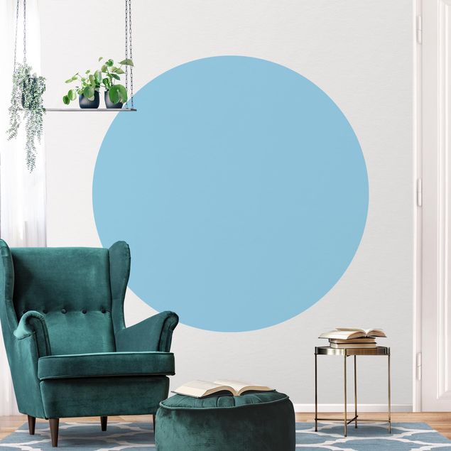 Contemporary wallpaper Pastel Blue
