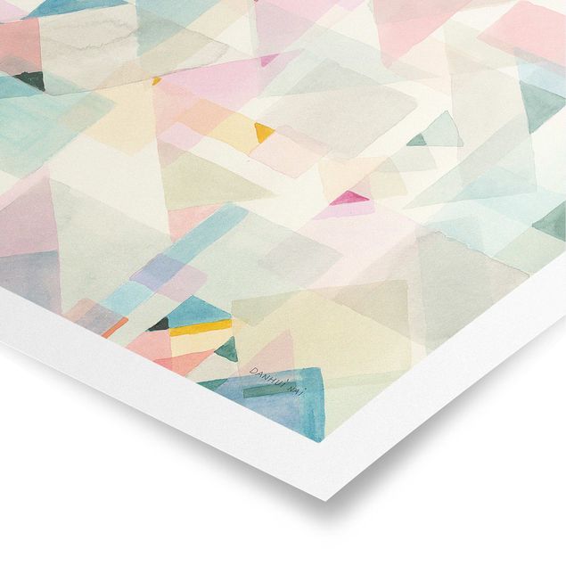 Prints Pastel triangles