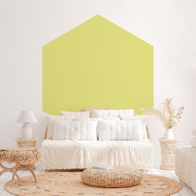 Hexagonal wallpapers Pastel Green