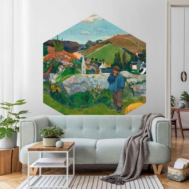 Wallpapers mountain Paul Gauguin - The Swineherd