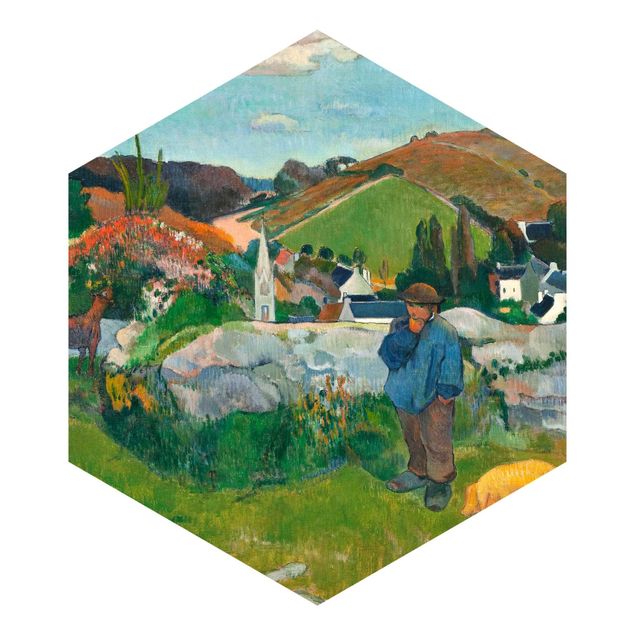 Wallpapers landscape Paul Gauguin - The Swineherd