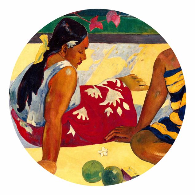 Wallpapers modern Paul Gauguin - Parau Api (Two Women Of Tahiti)