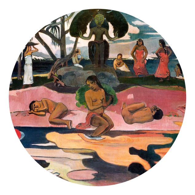 Contemporary wallpaper Paul Gauguin - Day Of The Gods (Mahana No Atua)