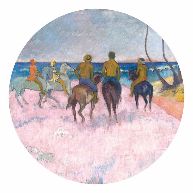 Pony wallpaper Paul Gauguin - Riders On The Beach