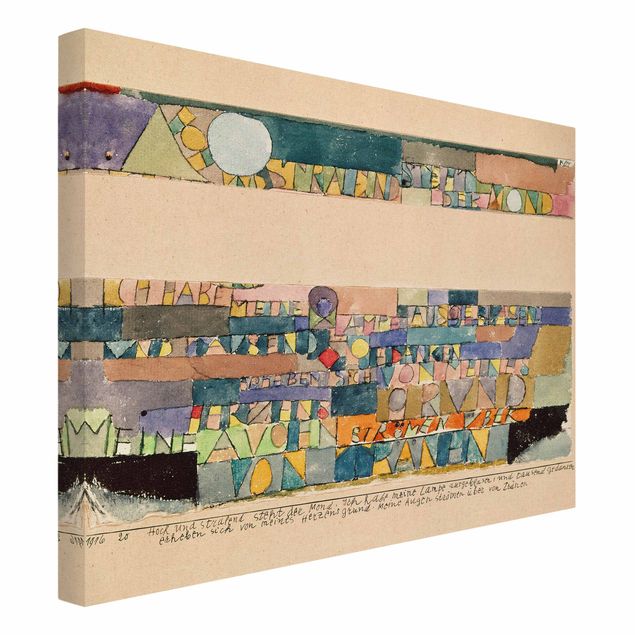 Prints multicoloured Paul Klee - The Moon