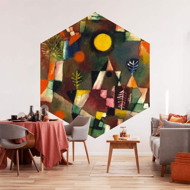 Contemporary wallpaper Paul Klee - Full Moon