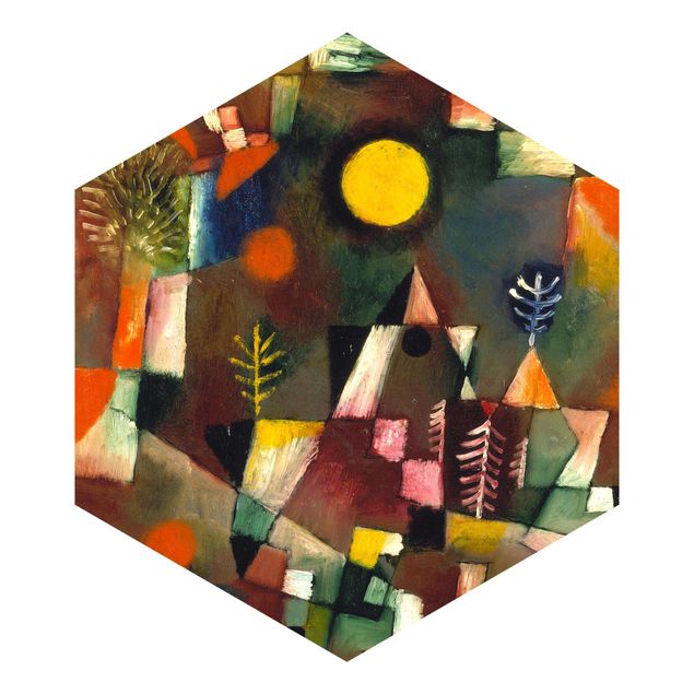 Wallpapers brown Paul Klee - Full Moon