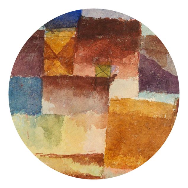 Wallpapers brown Paul Klee - In the Wasteland