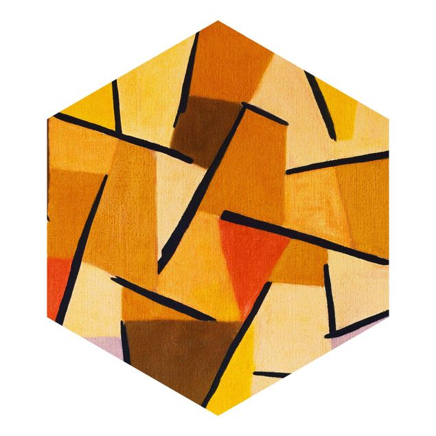 Wallpapers orange Paul Klee - Harmonized Fight