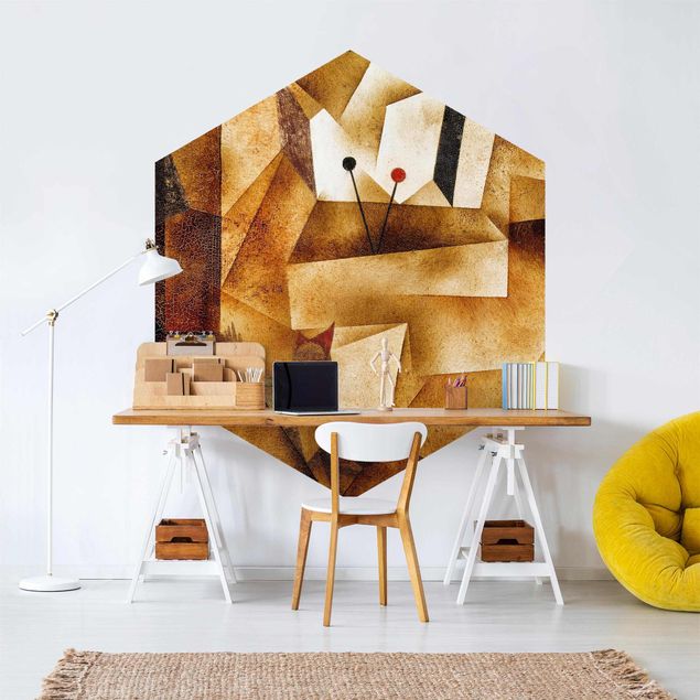 Hexagonal wallpapers Paul Klee - Timpani Organ