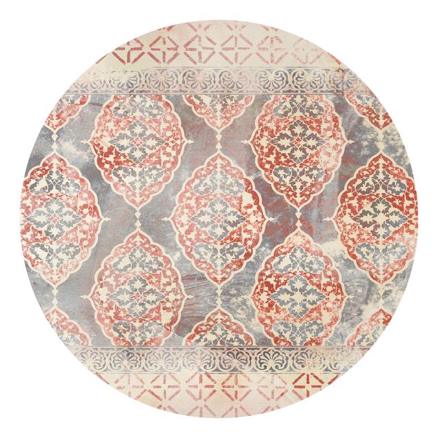 Wallpapers modern Persian Vintage Pattern In Indigo III