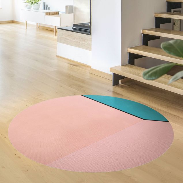modern area rugs Peach Coloured Thickness