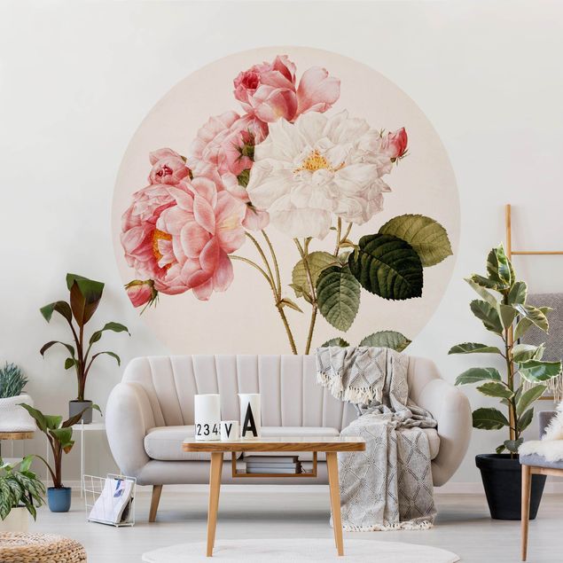 Wallpapers rose Pierre Joseph Redoute - Pink Damascena