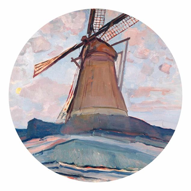 Wallpapers modern Piet Mondrian - Windmill
