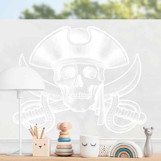 Nursery decoration Pirate Logo