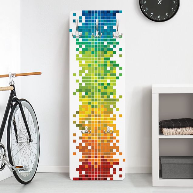 Kitchen Pixel Rainbow