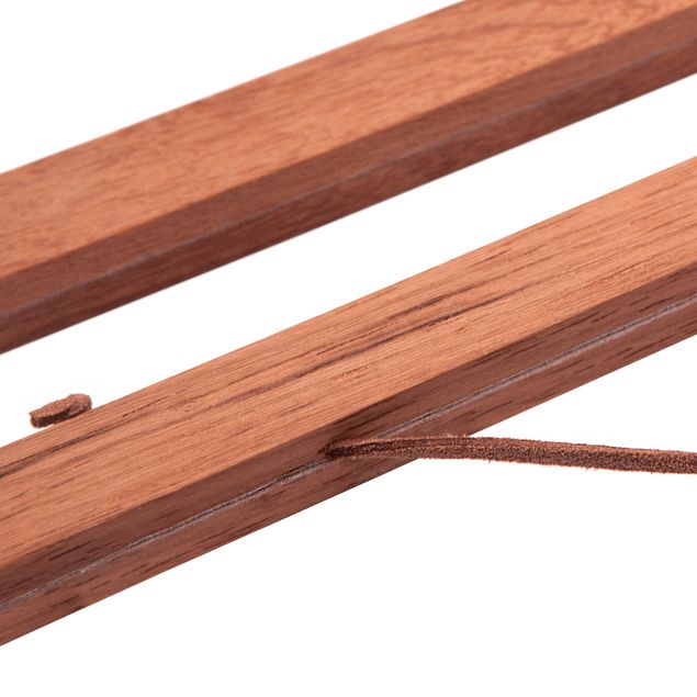 Accessories - Magnetic Poster Hanger Teak Wood - DIY Clamping rails