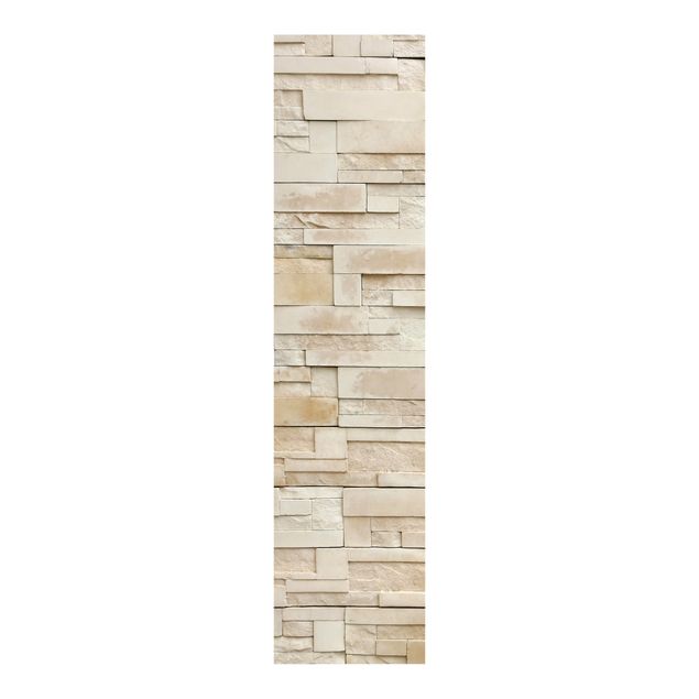 Patterned curtain panels Provence Stones