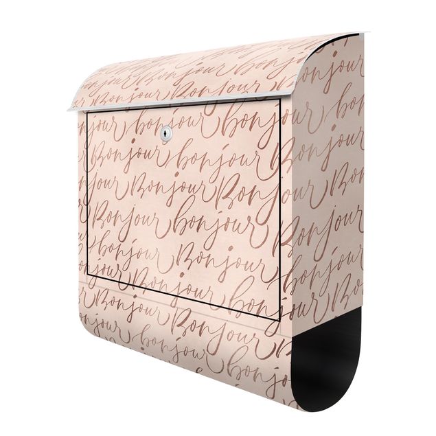 Letterbox - Powder Pink Bonjour