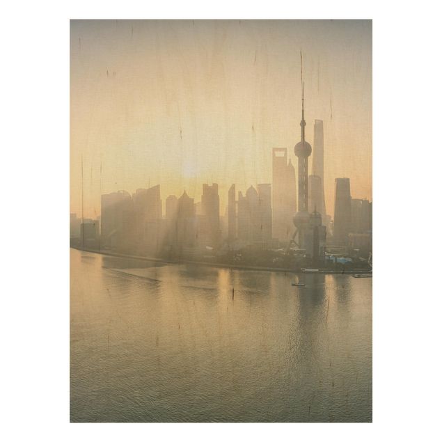 Prints Pudong At Dawn