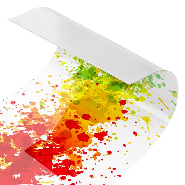 Kitchen splashbacks Rainbow Splatter