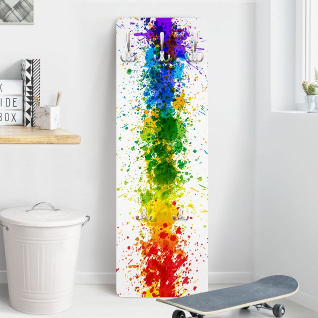 Kitchen Rainbow Splatter