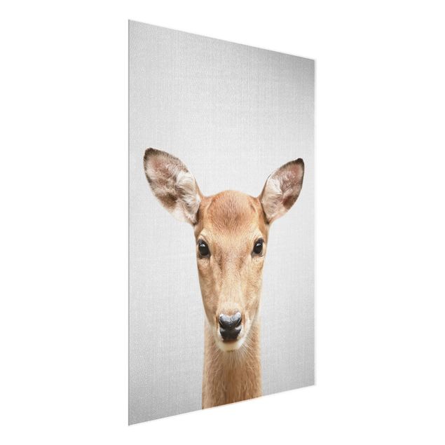 Glass prints pieces Roe Deer Rita