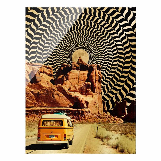 Prints Retro Collage - The Best Road Trip II