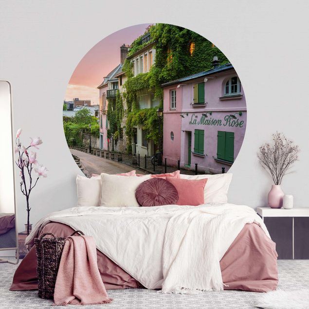 Wallpapers Paris Rose Coloured Twilight In Paris