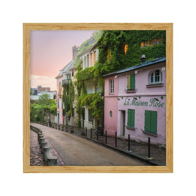 Contemporary art prints Rose Coloured Twilight In Paris